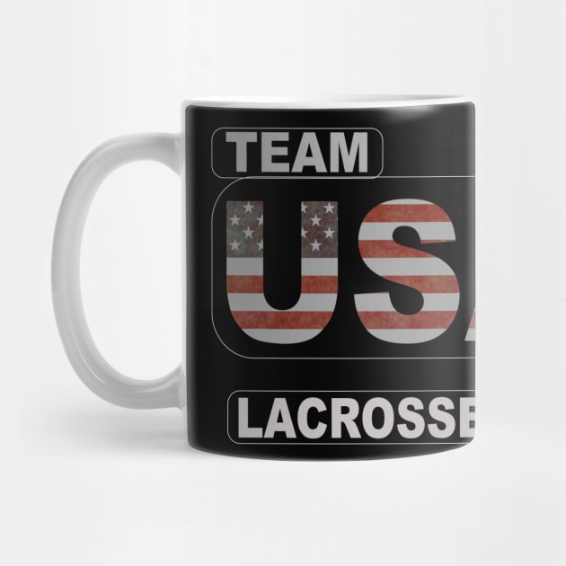 Team USA Lacrosse American Flag by outrigger